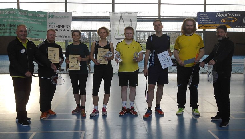 Badminton 2019 Sieger Doppel