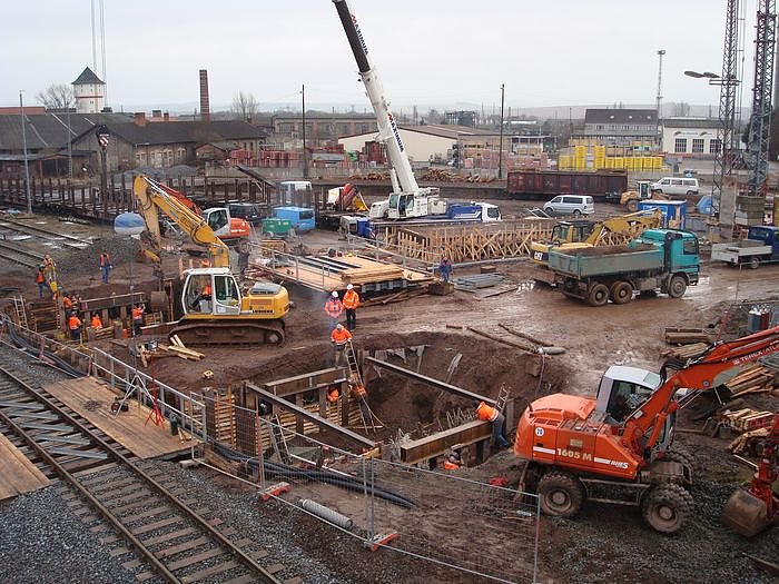 Geschichte einer Baustelle