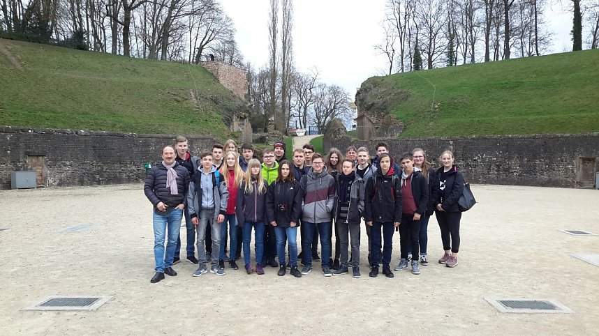 Herders Lateinsch&uuml;ler zu Besuch in Trier