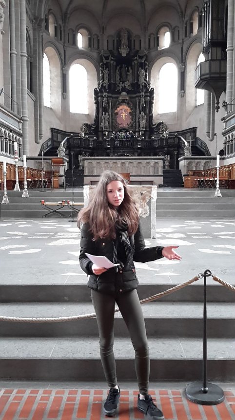 Herders Lateinsch&uuml;ler zu Besuch in Trier