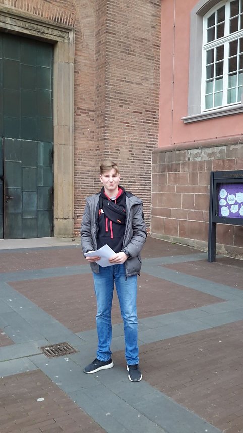 Herders Lateinsch&uuml;ler zu Besuch in Trier