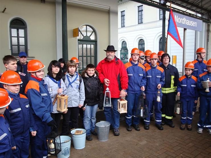 Ankunft in Nordhausen