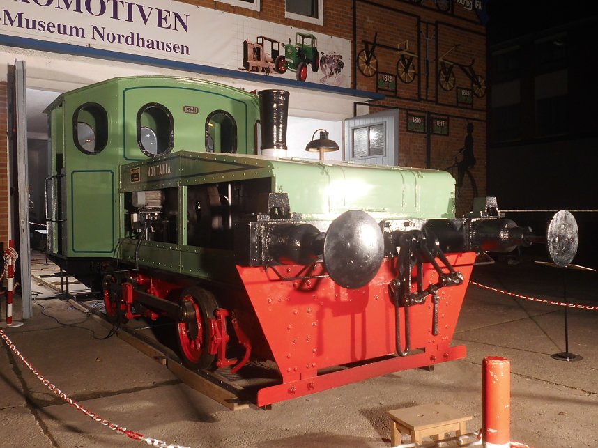 Gebaut in Nordhausen: Motorlokomotive L 308, Bj. 1922