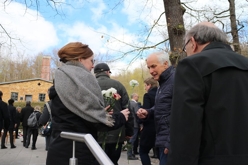 Gedenken zum 74. Jahr der Befreiung des KZ Mittelbau-Dora
