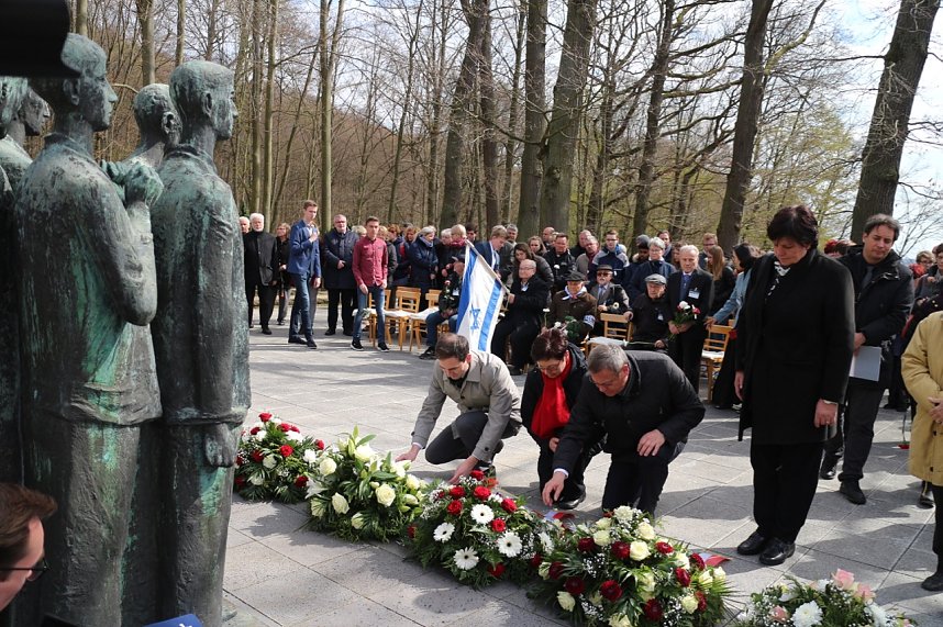 Gedenken zum 74. Jahr der Befreiung des KZ Mittelbau-Dora