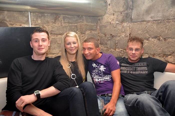 House Weihnachtsparty im Grease