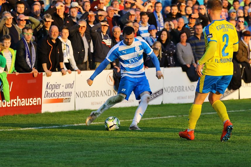 2:0 gegen Jena - Erfurt, wir kommen.