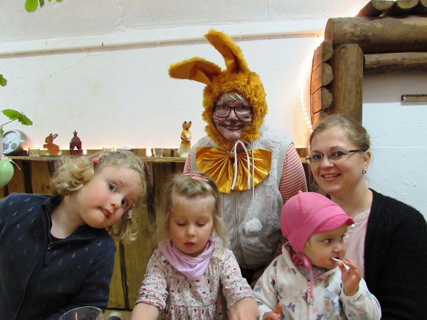 Der Osterhase unter Tage