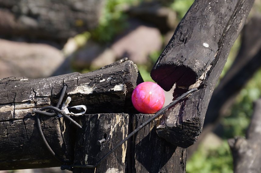 Ostereiersuche auf der Ebersburg