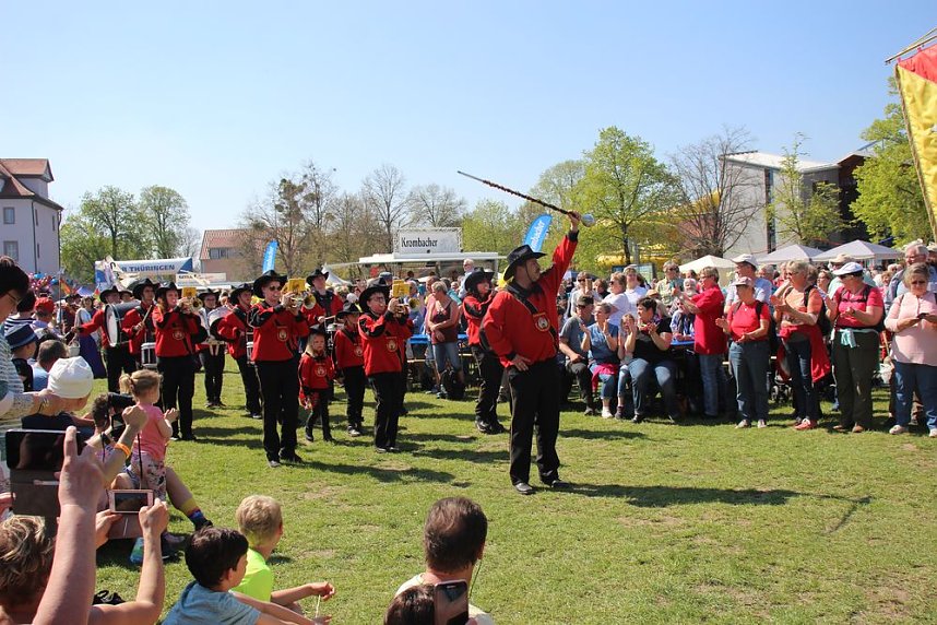Gro&szlig;artiger MDR Osterspaziergang in Bad Frankenhausen