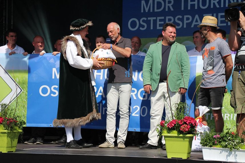 Gro&szlig;artiger MDR Osterspaziergang in Bad Frankenhausen