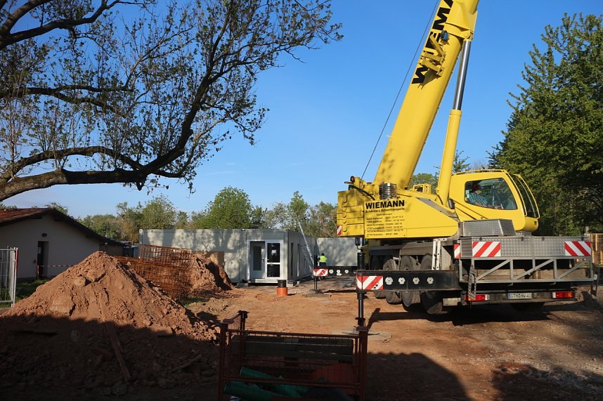 Containergeb&auml;ude f&uuml;r das Tierheim Nordhausen