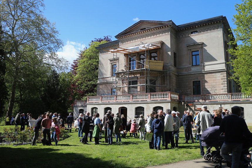 Eine &Auml;ra geht zu Ende - Gisela Hartmann wurde heute als Vorsitzende der B&uuml;rgerstiftung Park Hohenrode verabschiedet