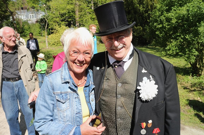 Eine &Auml;ra geht zu Ende - Gisela Hartmann wurde heute als Vorsitzende der B&uuml;rgerstiftung Park Hohenrode verabschiedet