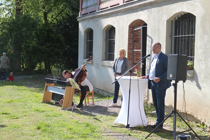 Eine &Auml;ra geht zu Ende - Gisela Hartmann wurde heute als Vorsitzende der B&uuml;rgerstiftung Park Hohenrode verabschiedet