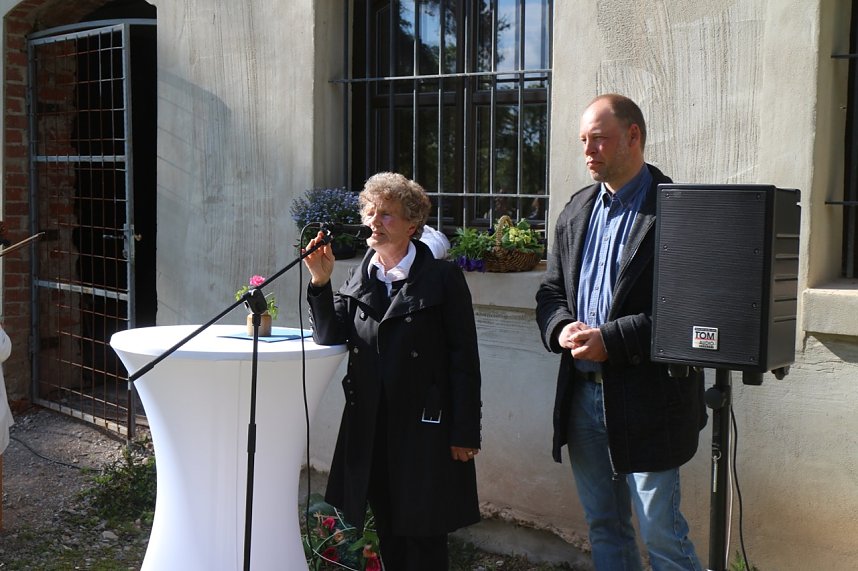 Eine &Auml;ra geht zu Ende - Gisela Hartmann wurde heute als Vorsitzende der B&uuml;rgerstiftung Park Hohenrode verabschiedet