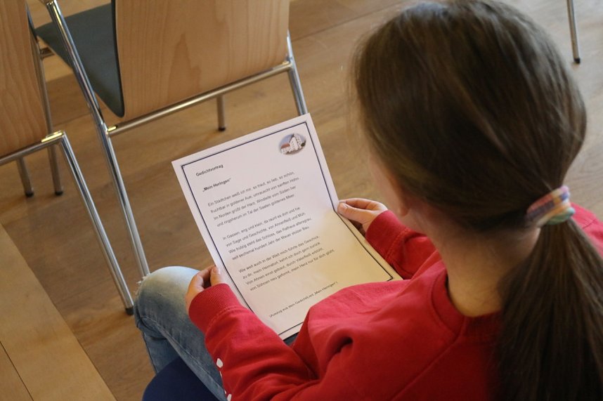 Vorlesewettbewerb im Heringer Schloss