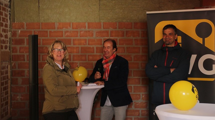 Richtfest in der Sch&auml;rfgasse