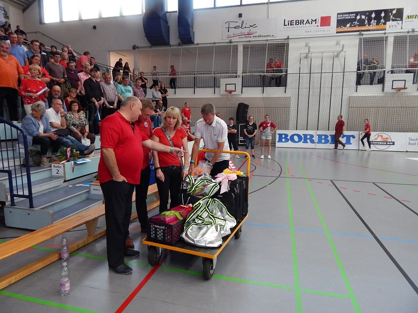 Emotionaler Saisonabschluss in der Wiedigsburghalle