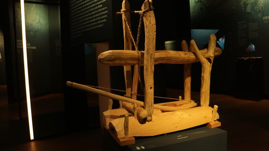 Neue arch&auml;ologische Dauerausstellung im Heringer Schloss