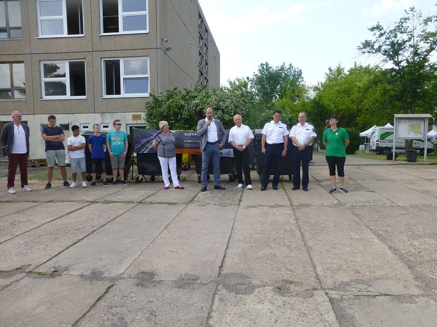 Aktion junge Fahrer an der Berufsschule