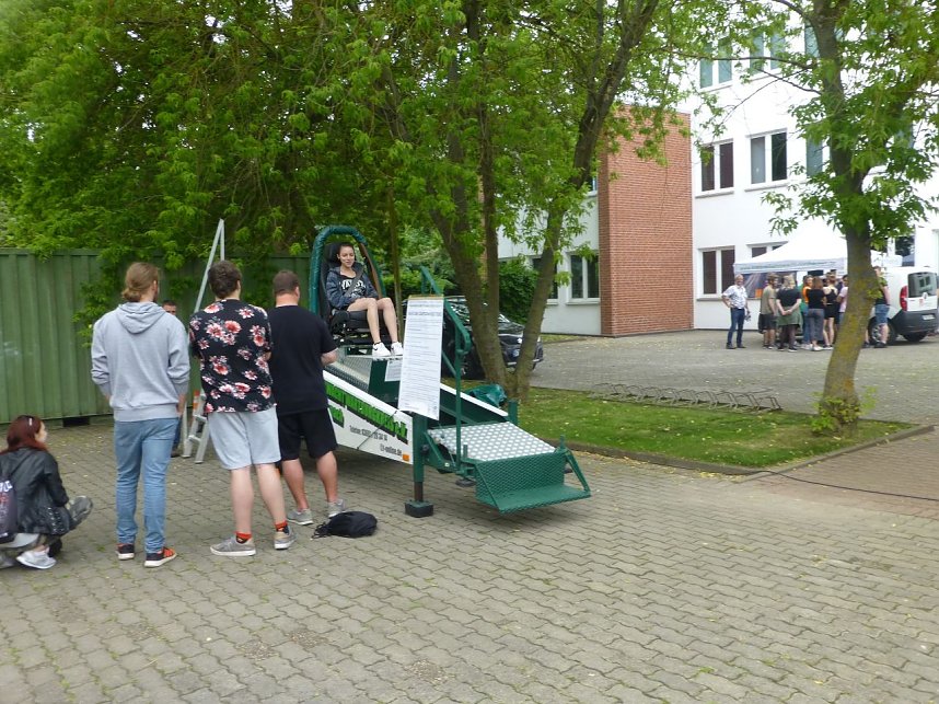 Aktion junge Fahrer an der Berufsschule