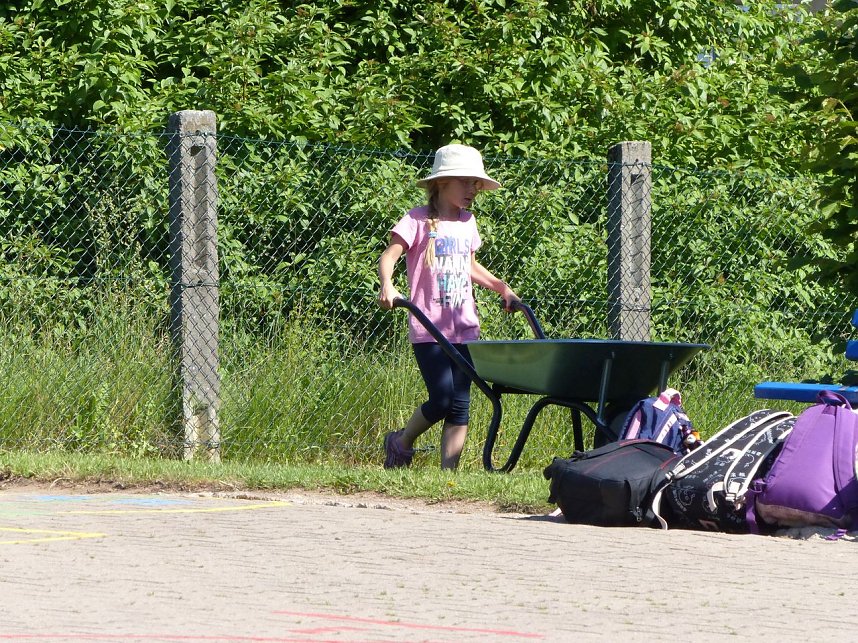 Naturerlebnistag in der Grundschule Klettenberg