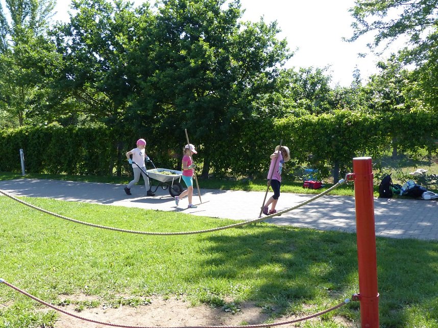 Naturerlebnistag in der Grundschule Klettenberg