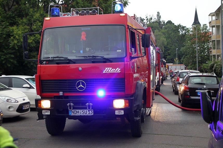 Feuerwehreinsatz Am Sand