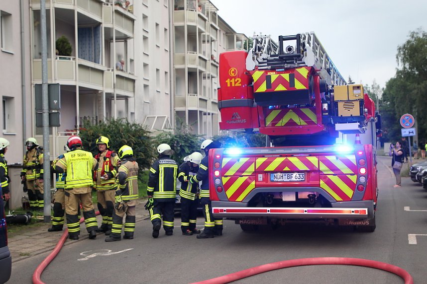 Feuerwehreinsatz Am Sand