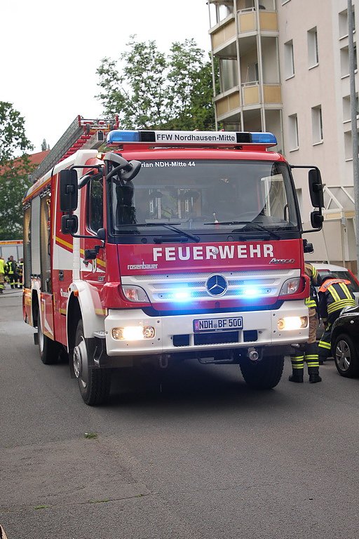 Feuerwehreinsatz Am Sand