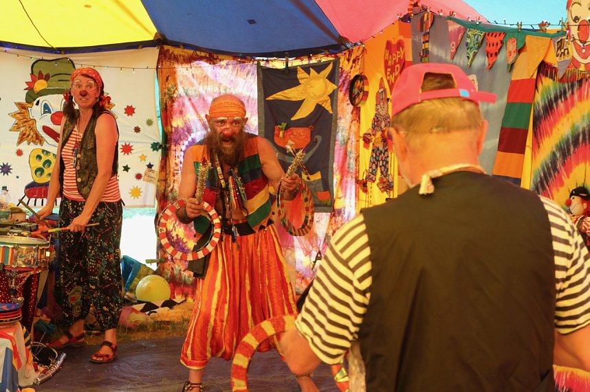 Der Circus Bombastico war heute zu Gast bei der Nordth&uuml;ringer Lebenshilfe