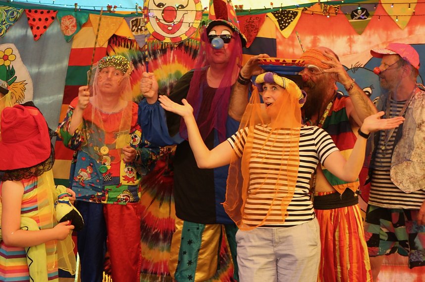 Der Circus Bombastico war heute zu Gast bei der Nordth&uuml;ringer Lebenshilfe