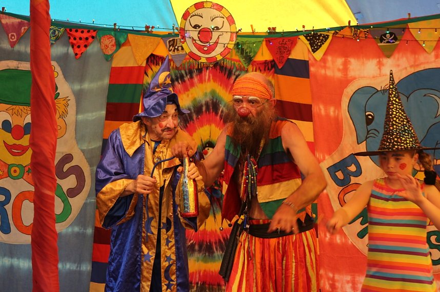 Der Circus Bombastico war heute zu Gast bei der Nordth&uuml;ringer Lebenshilfe