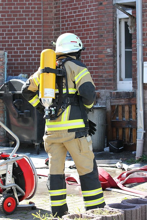 Einsatz in der Langen Stra&szlig;e