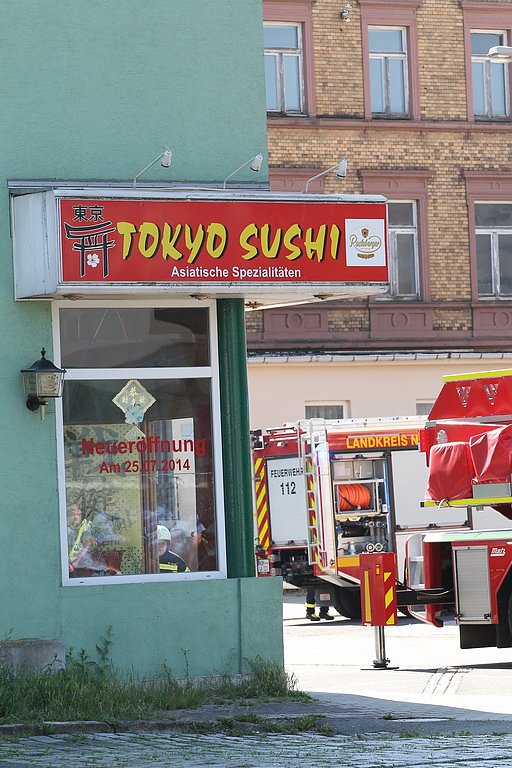 Einsatz in der Langen Stra&szlig;e