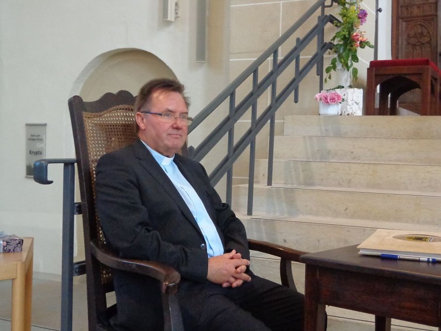 Festliche Abschiedsfeier f&uuml;r Richard Hentrich im Nordh&auml;user Dom