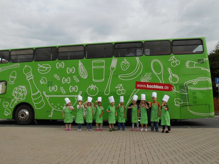 Kochbus machte in Niedergebra Station