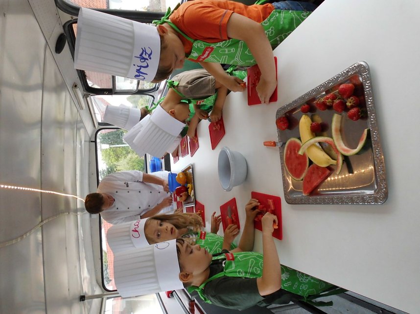 Kochbus machte in Niedergebra Station