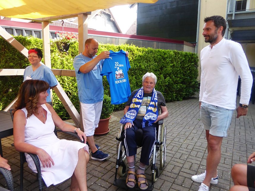 Wacker zu Besuch im Asternhof