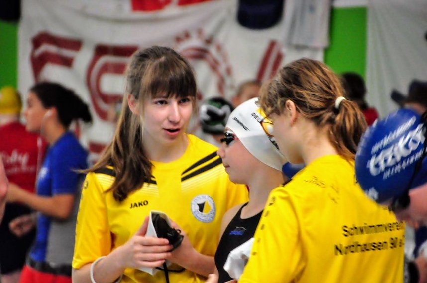 Erfolgreich in internationalem Wasser: die Nachwuchsschwimmer des SVN90