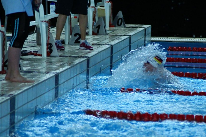 Erfolgreich in internationalem Wasser: die Nachwuchsschwimmer des SVN90