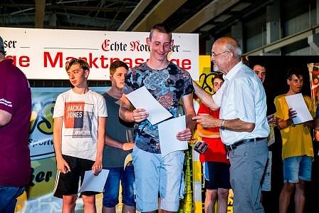 Siegerehrung zum Saisonausklang