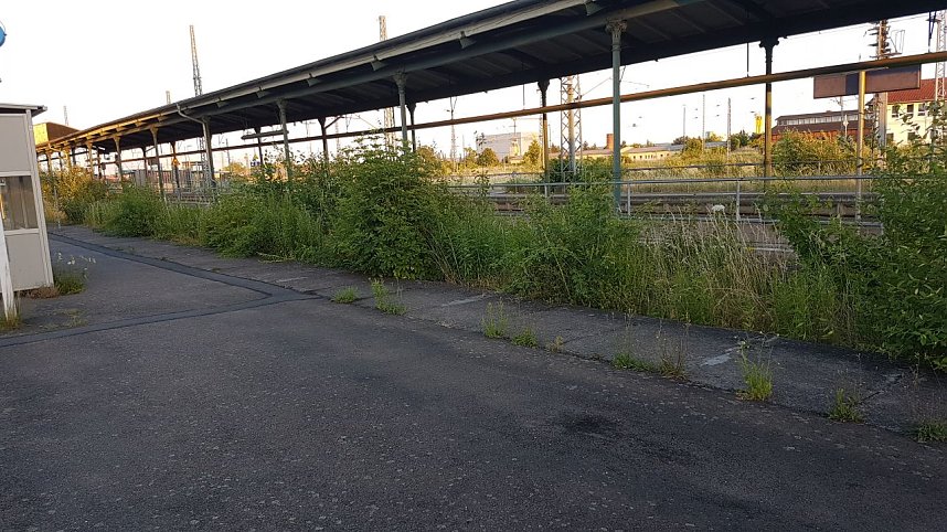 Beobachtungen am Gleis zwischen Ellrich und Nordhausen