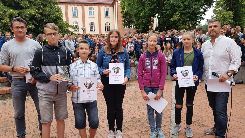 Mit f&uuml;nf Nominierungen war die Klassenstufe 6 stark vertreten