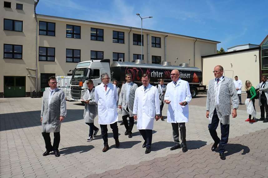 Ministerpr&auml;sident Bodo Ramelow zu Besuch bei Nordbrand Nordhausen