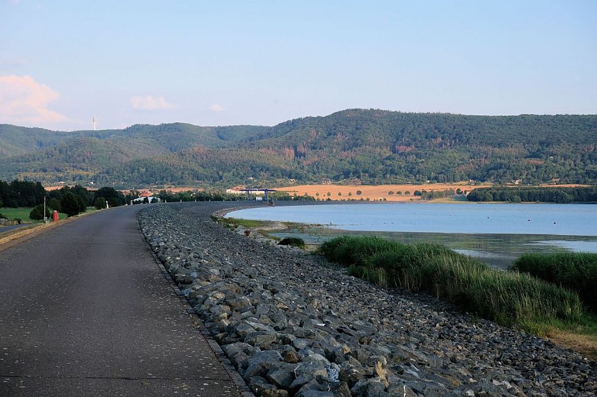 Peter Blei unterwegs am Stausee Kelbra