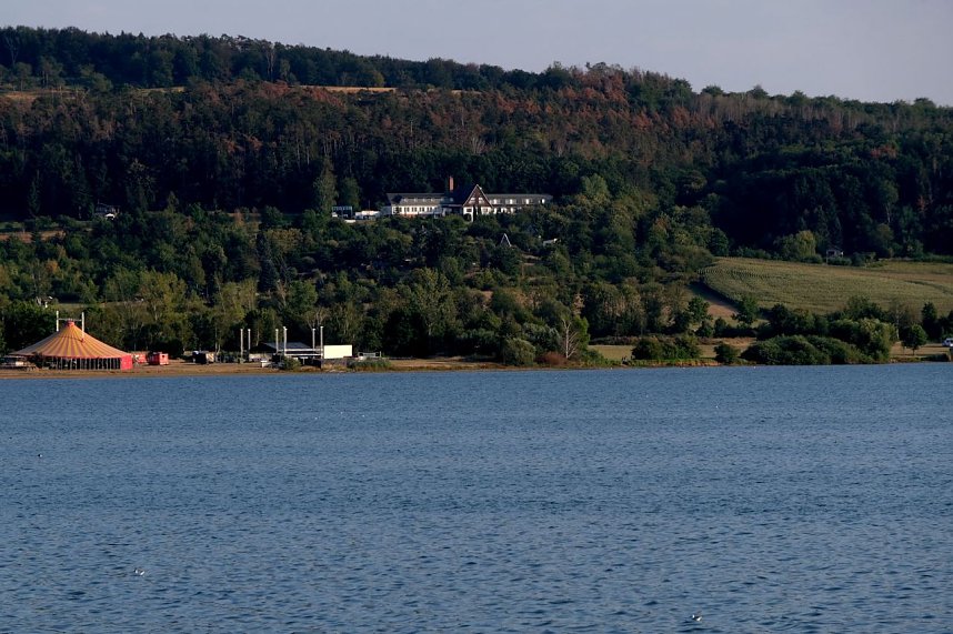 Peter Blei unterwegs am Stausee Kelbra