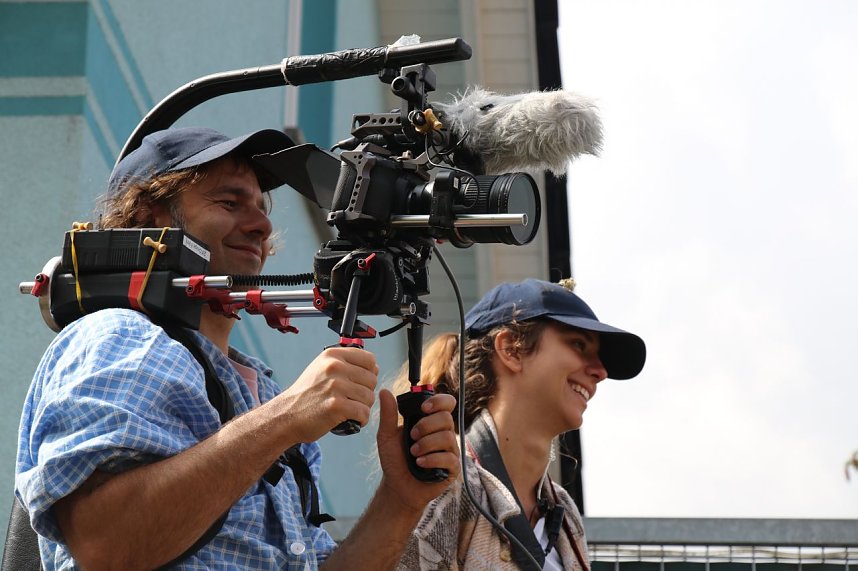 Dreharbeiten f&uuml;r "The Call" in Leimbach