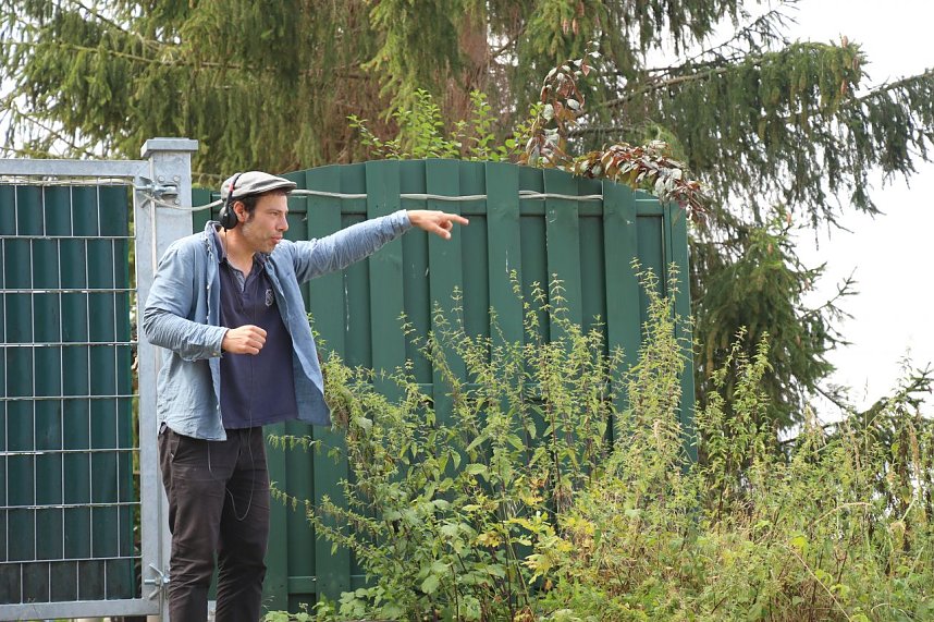 Dreharbeiten f&uuml;r "The Call" in Leimbach